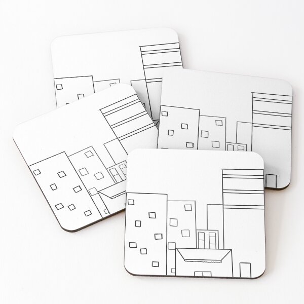 Item preview, simple cityscape designed and sold by francoiskiley.