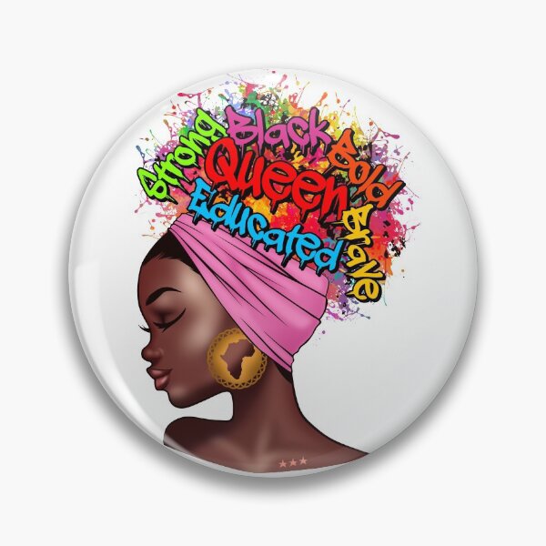 Item preview, Chic Afro Black Beauty Ebony girl  designed and sold by BoldNewLook.