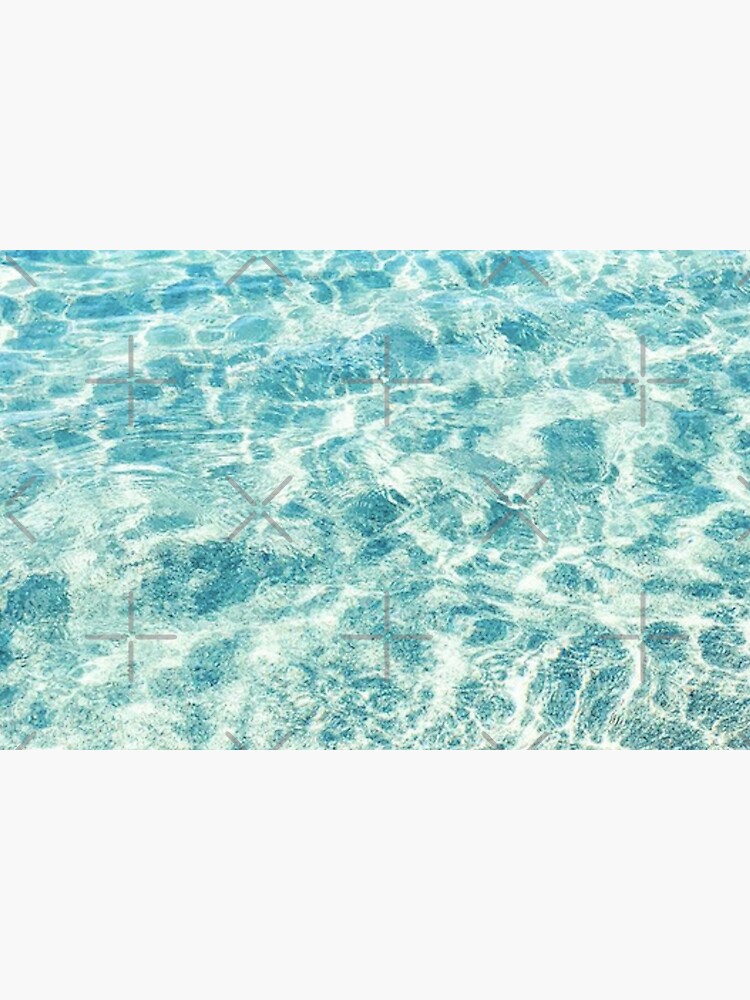 Crystal Clear Aqua Blue Ocean Water by AlexandraStr