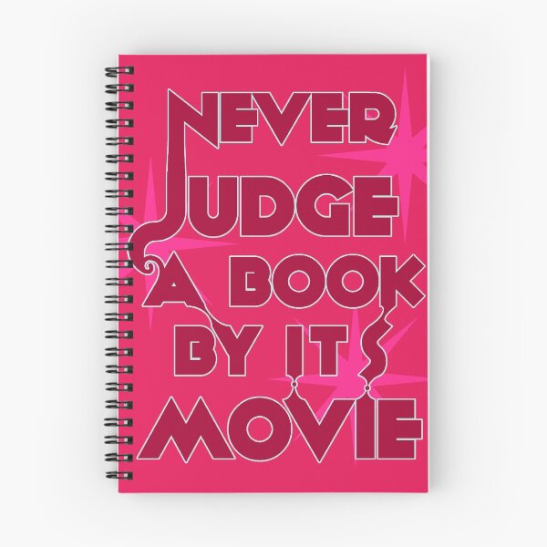 Item preview, Never Judge A Book By Its Movie (Pink) designed and sold by believeluna.