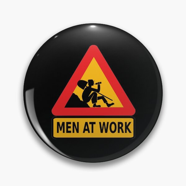 Item preview, "Men at work" designed and sold by RosalinaRV.