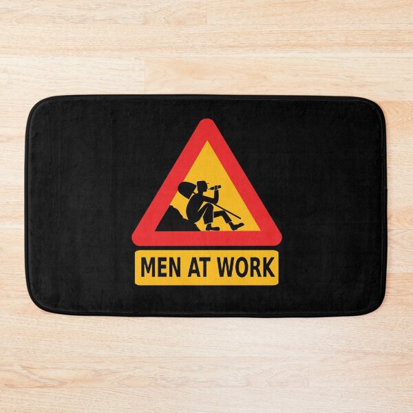 Item preview, "Men at work" designed and sold by RosalinaRV.
