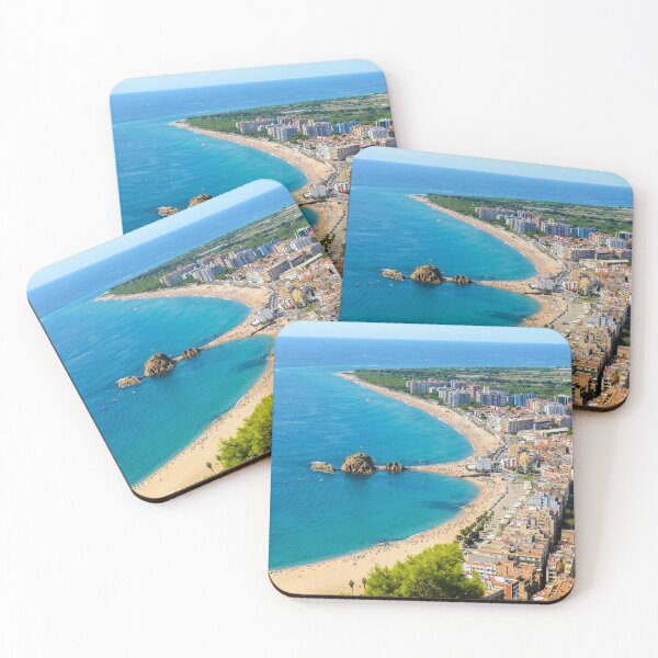 Item preview, City, beach and cove of Blanes designed and sold by Gaël FONTAINE.
