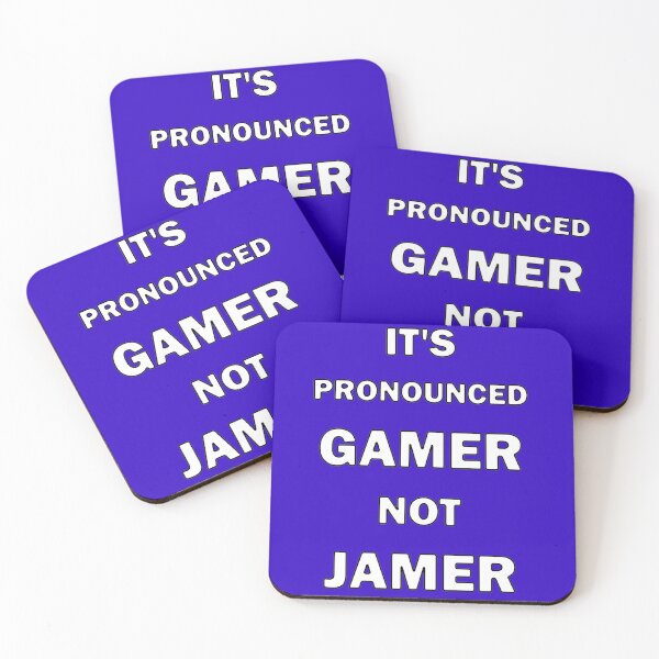Item preview, It's Pronounced Gamer not Jamer designed and sold by bebopboop.