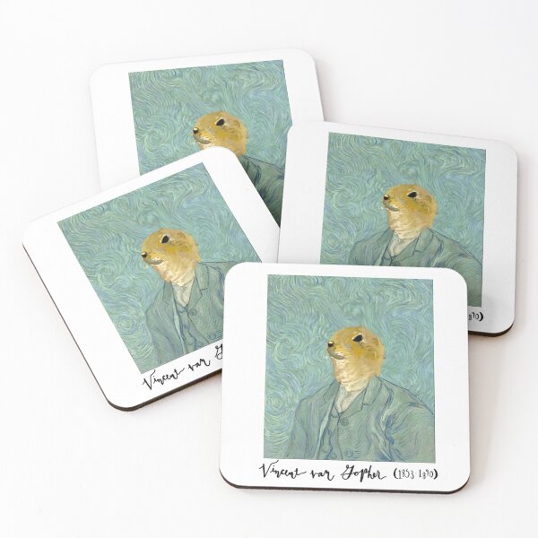 Item preview, Vincent van Gopher designed and sold by The Curly Redhead.