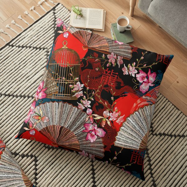 Oriental Floor Pillow