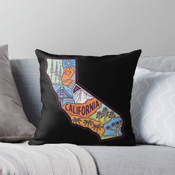 Item preview, An Artwork of the State California by Region designed and sold by artdesignforyou.