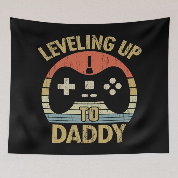 Item preview, Leveling Up To Daddy - New Dad First Time Dad Daddy To Be Fathers Day Gift Video Gamer designed and sold by nana1099.