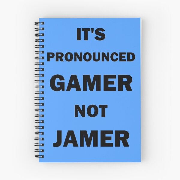 Item preview, It's Pronounced Gamer not Jamer Black designed and sold by bebopboop.