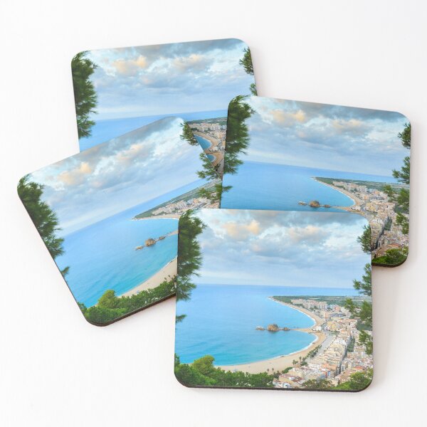 Item preview, City, beach and cove of Blanes designed and sold by Gaël FONTAINE.