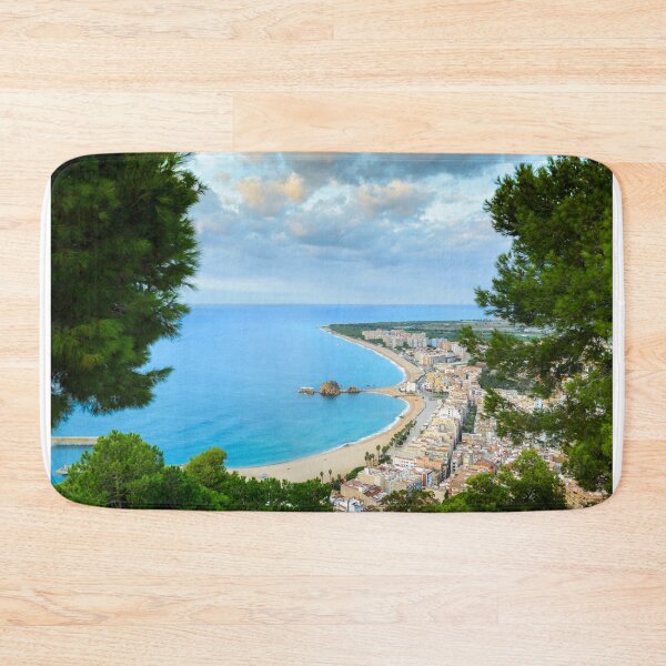 Item preview, City, beach and cove of Blanes designed and sold by Gaël FONTAINE.
