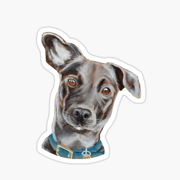 Brandy Dog Sweet Pup Sticker