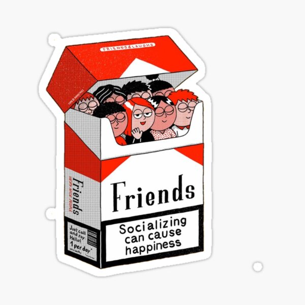 El mejor regalo para un amigo Pegatina