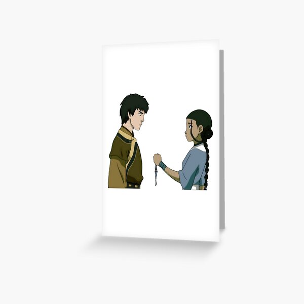 Zuko And Katara In Crystal Catacombs Avatar Greeting Card For Sale By Blueeyes374 Redbubble