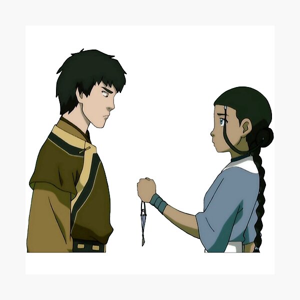 Zuko And Katara In Crystal Catacombs Avatar Photographic Print For Sale By Blueeyes374 Redbubble