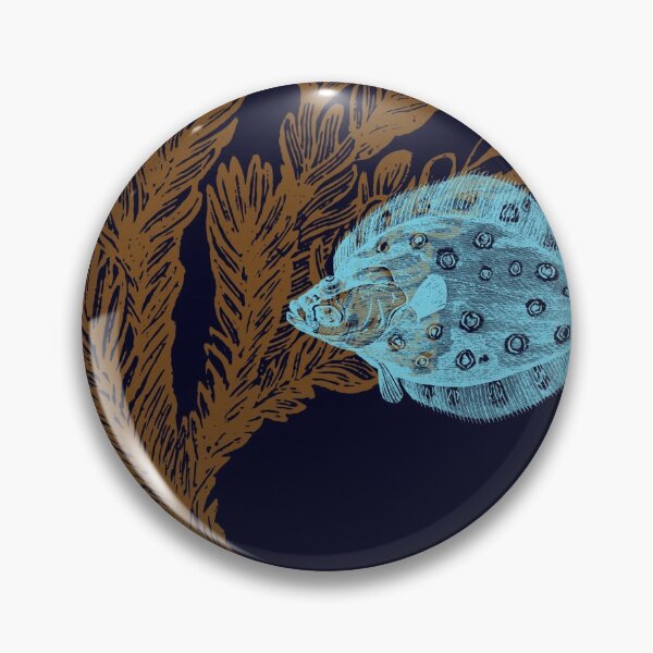 Item preview, Ocean Flounder designed and sold by LittleMuse.