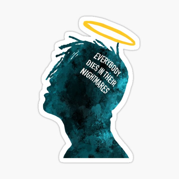 Xxxtentacion Look At Me Stickers Redbubble - roblox music codes everybody dies in their nightmares