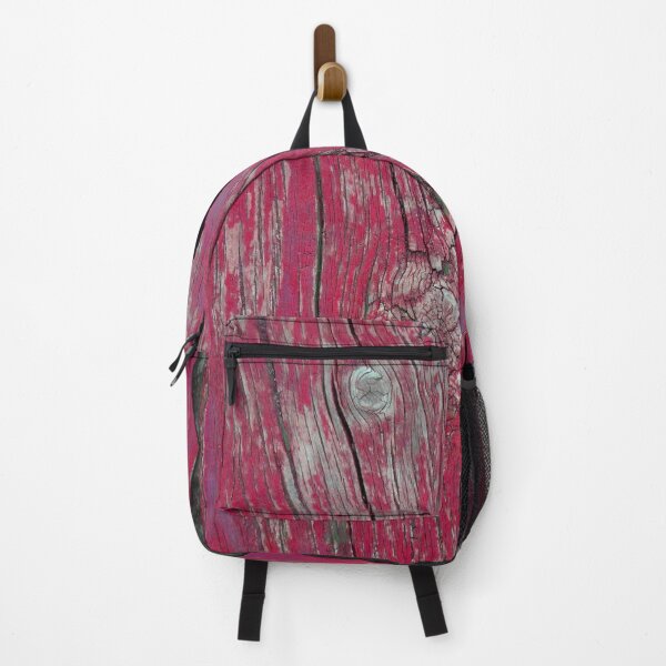 Item preview, Dark Pink Weathered Timber With A Wood Knot designed and sold by KeksWorkroom.