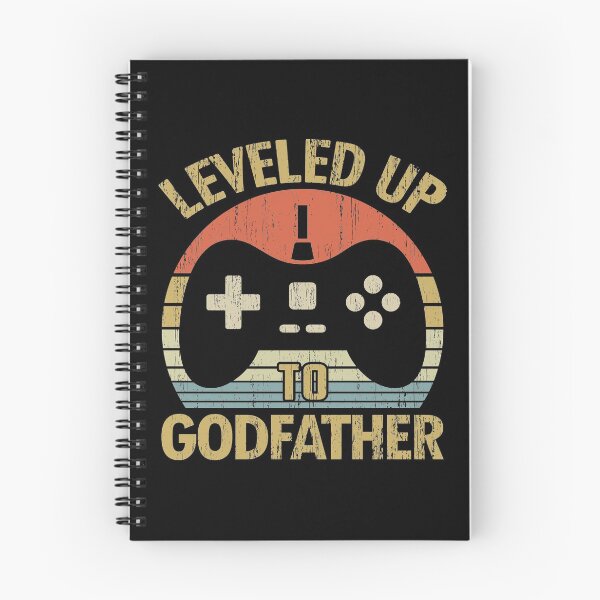 Item preview, Leveled Up To Godfather - Fathers Day Gift Video Gamer designed and sold by nana1099.