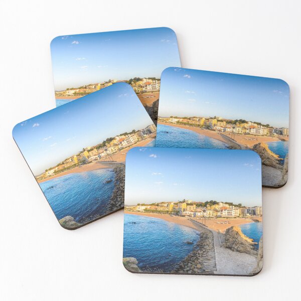 Item preview, Sunrise over the beach of Blanes designed and sold by Gaël FONTAINE.