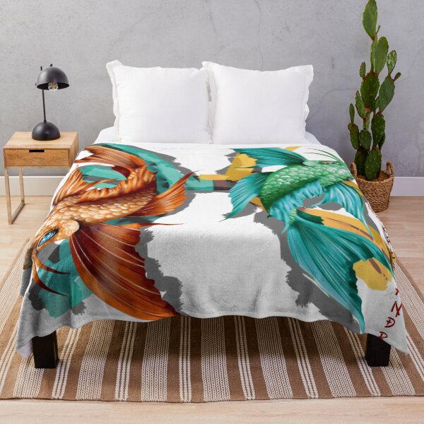 Item preview, Colored China painting - Indian ink painting - with Koi carp dragon fish designed and sold by Kallandra.