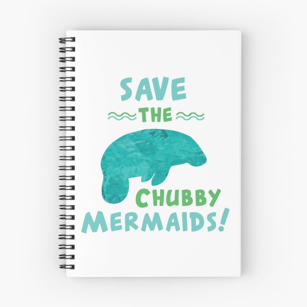 Item preview, Save The Chubby Mermaids - Save The Manatees designed and sold by RocketPunchSC.