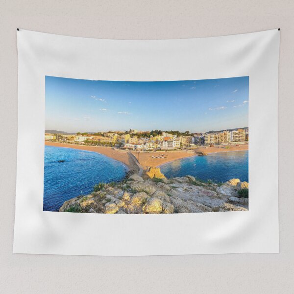 Item preview, Sunrise over the beach of Blanes designed and sold by Gaël FONTAINE.