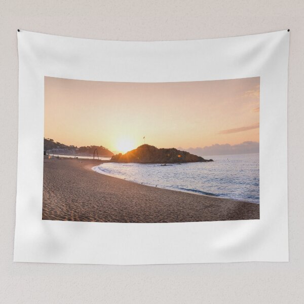 Item preview, Sunrise over the beach of Blanes designed and sold by Gaël FONTAINE.