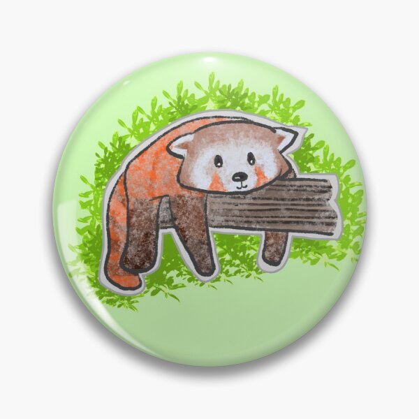 Artikelvorschau, Lazy Red Panda genießt das Sonnenlicht. entworfen und verkauft von Aerithcloud01.