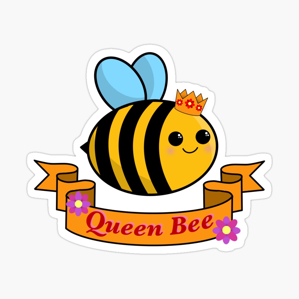 Cute Queen Bee Honey Bee\