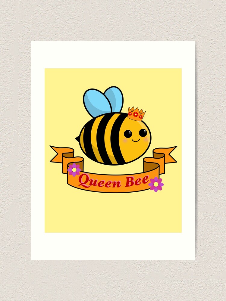 Cute Queen Bee Honey Bee\