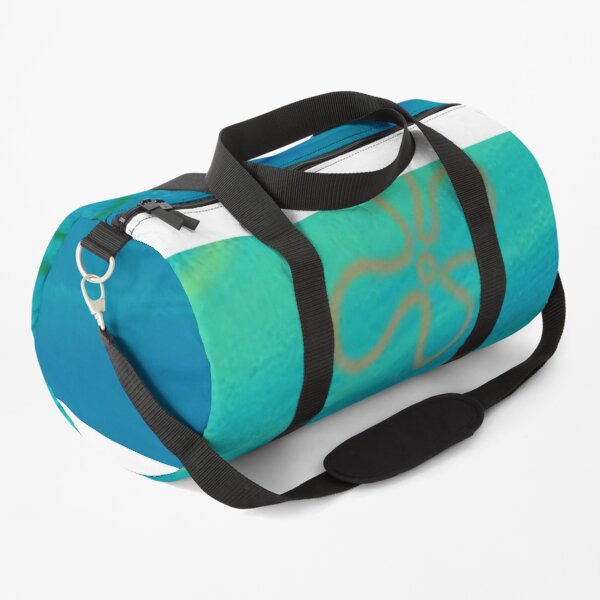 Spongebob flower sky Duffle Bag