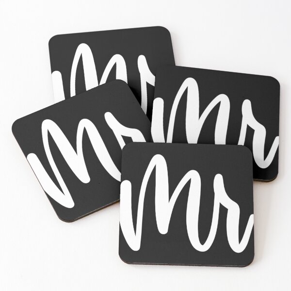 Item preview, Mr White on Black Groom - Script Bridal Party designed and sold by eaprice19.