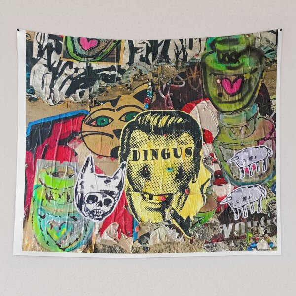 Item preview, Graffiti Gum Wall designed and sold by plantlegend.