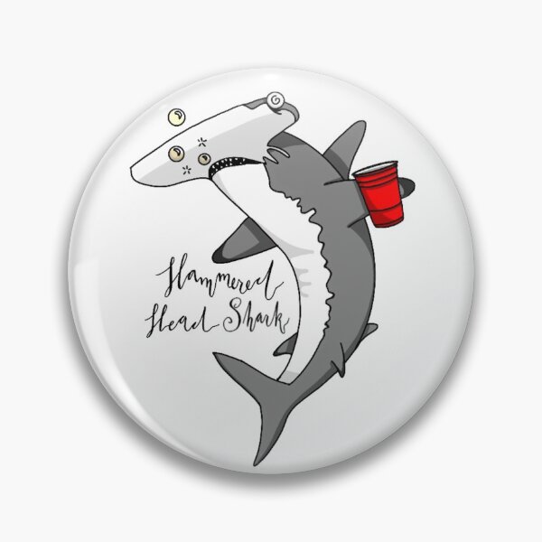 Item preview, Hammered Head Shark designed and sold by The Curly Redhead.