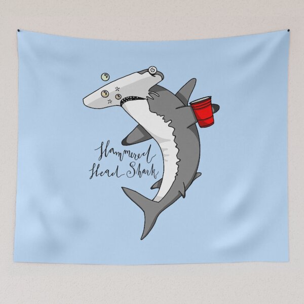 Item preview, Hammered Head Shark designed and sold by The Curly Redhead.