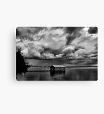 Under a Cloudy Sky Canvas Print