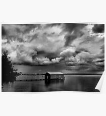 Under a Cloudy Sky Poster