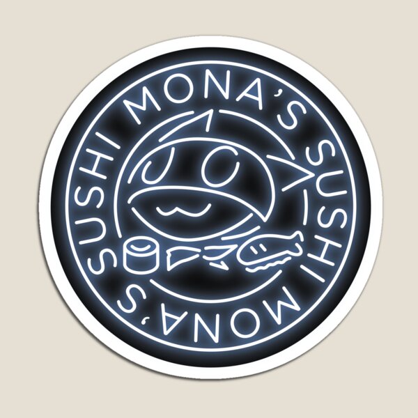 Aperçu de l'œuvre Persona 5 Mona's Sushi (Néon Ver.) créée et vendue par mark-pscl.