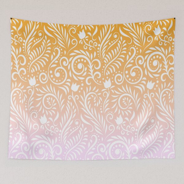 Item preview, Floral and Leaves - Perfect Peach designed and sold by CreativityRoams.