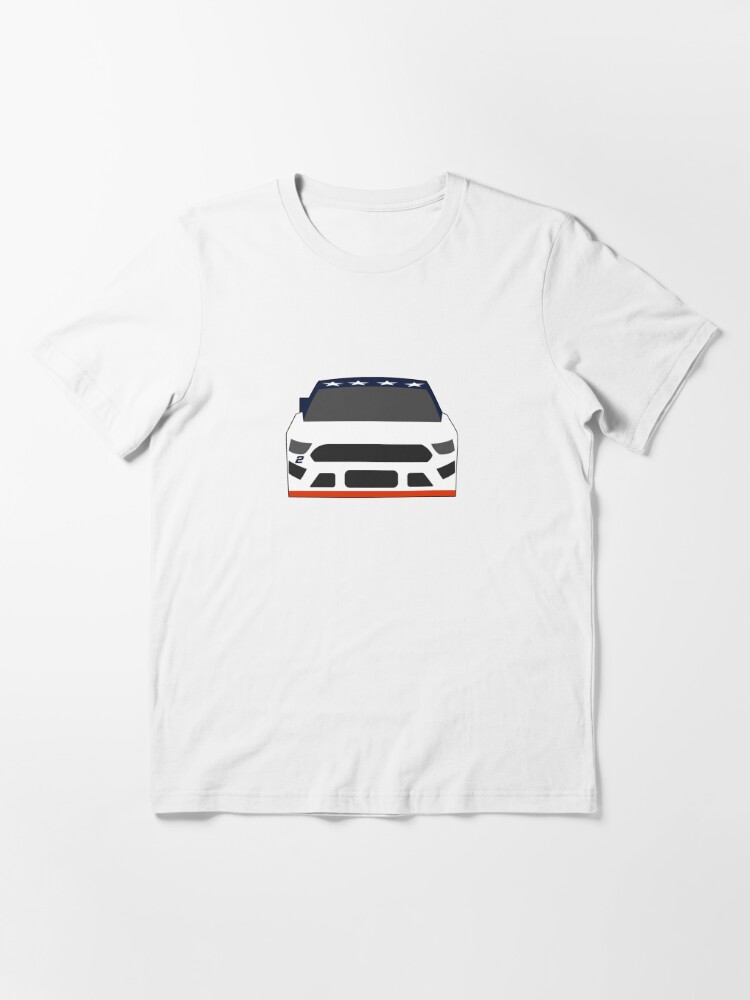 Brad Keselowski Miller Lite White Shirt