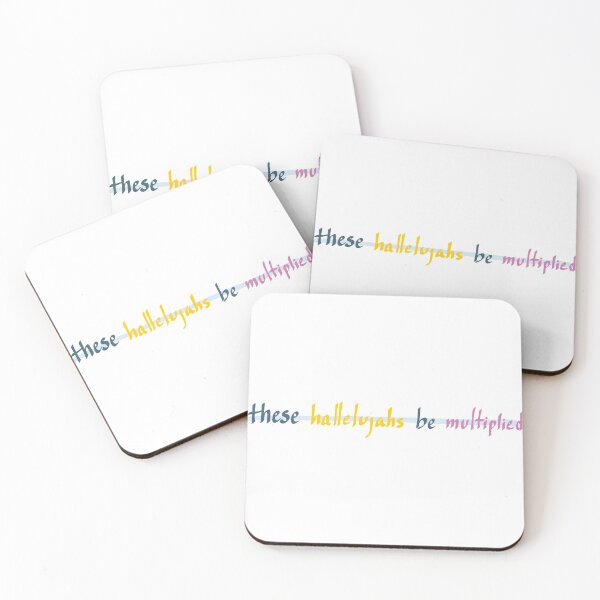 Item preview, These Hallelujahs be Multiplied designed and sold by weloveart.