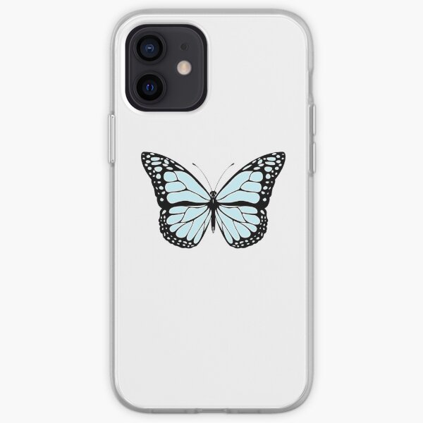 Blue Butterfly iPhone Soft Case