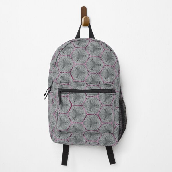 Item preview, Silver Pink Geometric Pattern designed and sold by Sheila Wenzel Ganny.