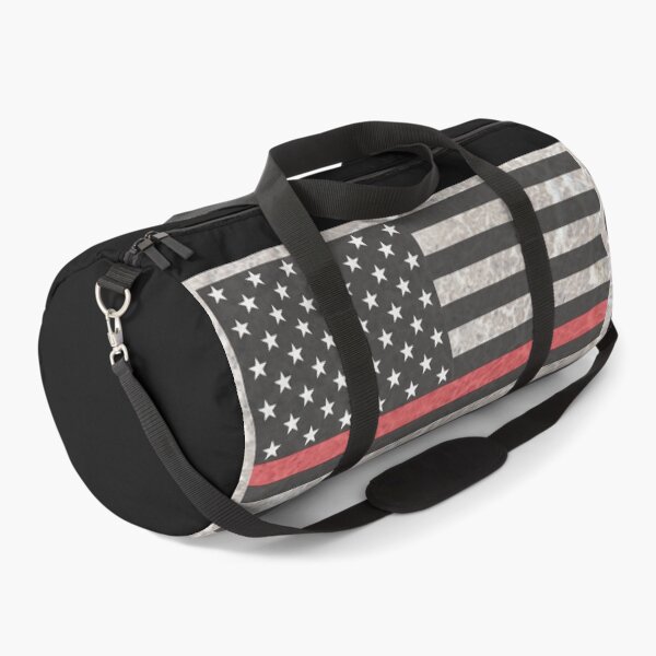 Item preview, Grunge Thin Red Line Flag - Firefighter Gifts for Families designed and sold by 3QuartersToday.