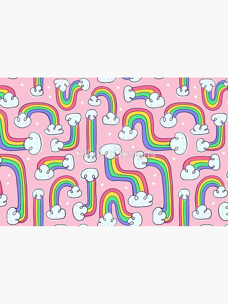 Curvy Rainbows by AllyArtDesigns
