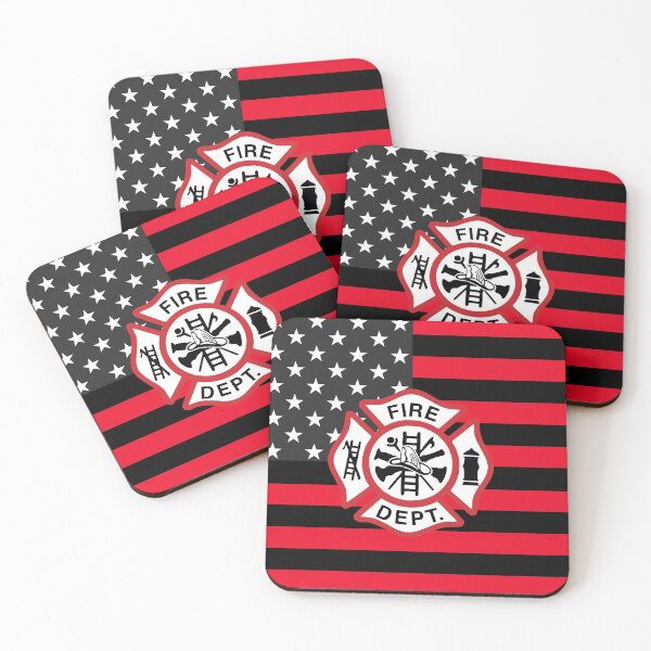 Item preview, Thin Red Line Flag - Firefighter Gifts for Families designed and sold by 3QuartersToday.
