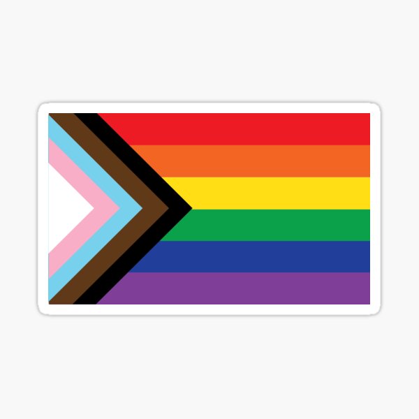 RainbowReboot Pride Flag Sticker