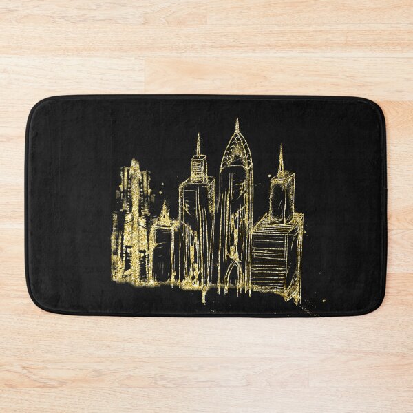 Item preview, Golden New York on Black designed and sold by Elisabeth Lucas.