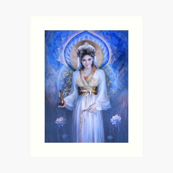 Kwan Yin Art Print